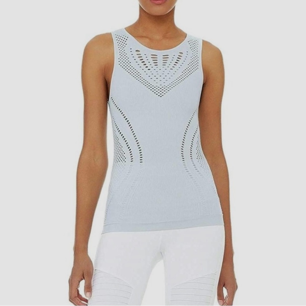 ALO Yoga Lark Tank Powder Blue M